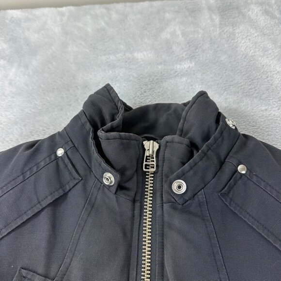 Moose Knuckles Black Bomber Jacket Men’s Size S - Picture 11 of 15